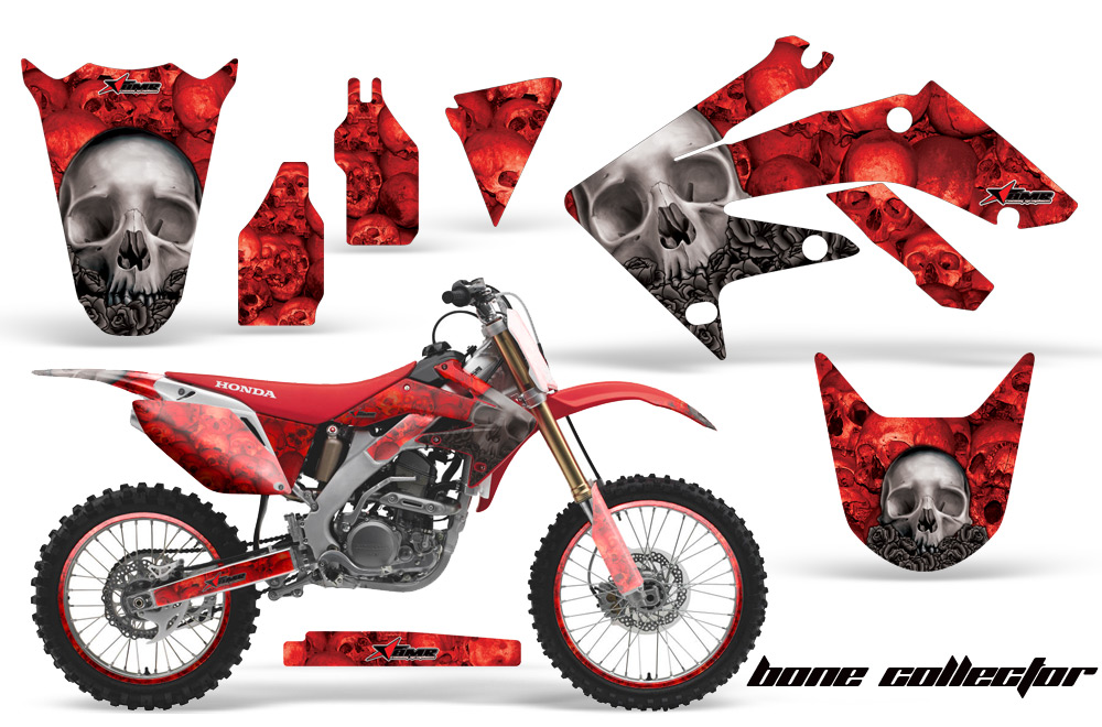 Honda CRF250R 04-09 Graphics Kit BC R NPs